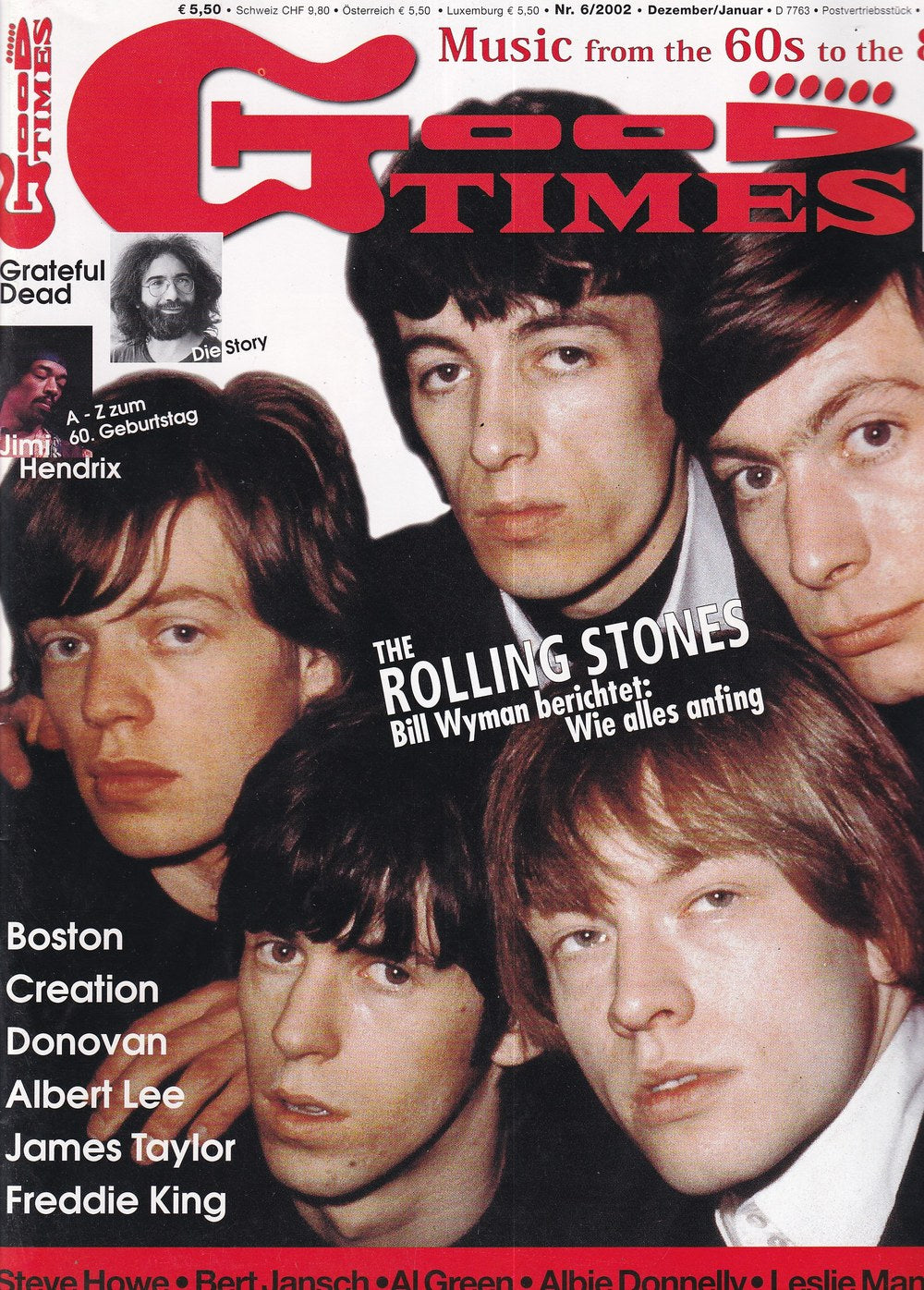 Good Times Edition Saksa 2002-06 – Mick Jagger Keith Richards Bill Wyman Charlie Watts Brian Jones – Alkuperäinen painos