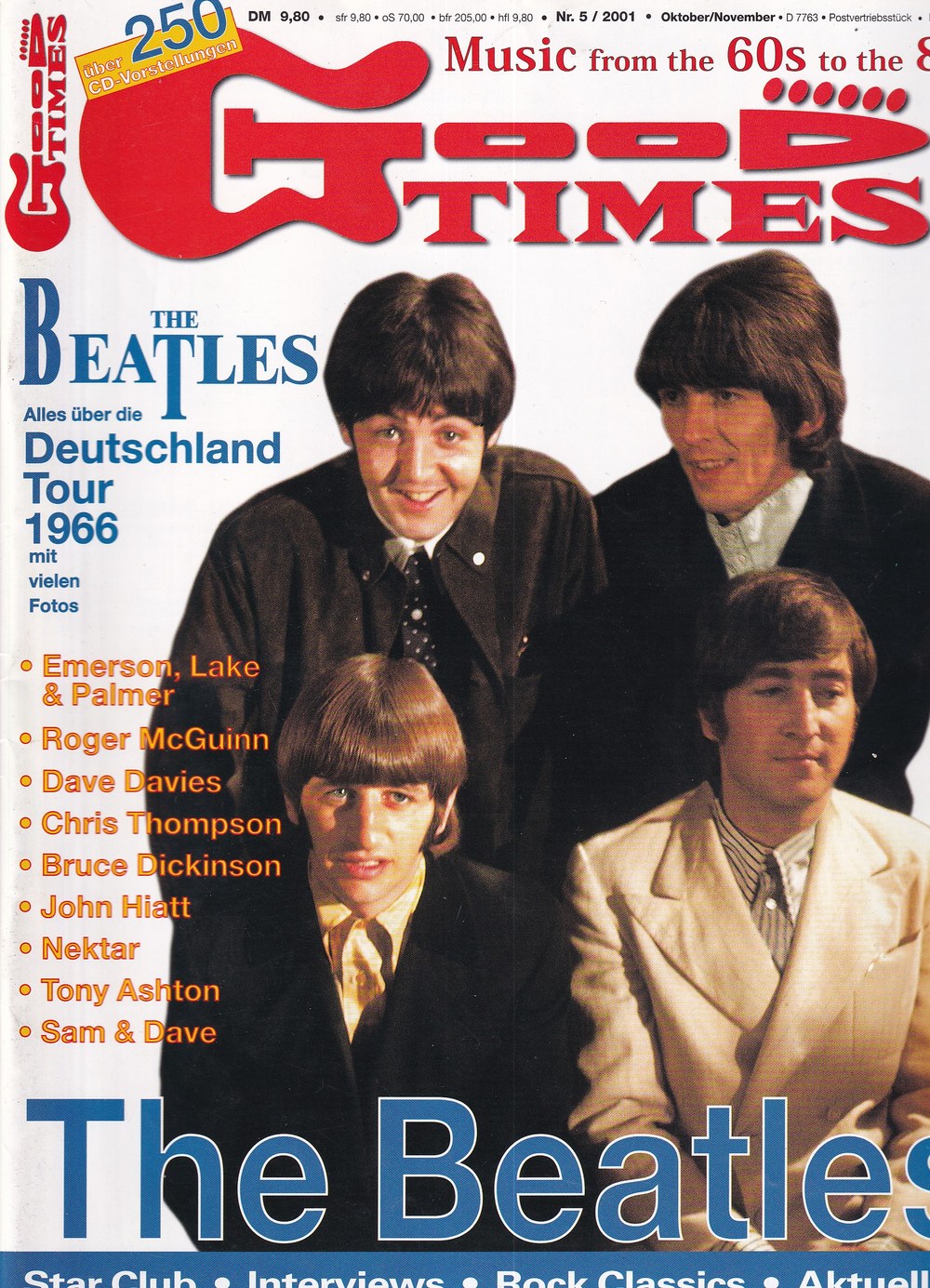 Good Times Edition Deutschland 2001-05 John Lennon Paul McCartney George Harrison Ringo Starr Emerson, Lake & Palmer