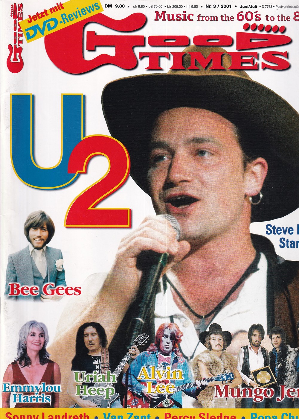 Good Times Edition Duitsland 2001-03 – Steve Winwood Bee Gees Emmylou Harris Uriah Heep Alvin Lee – Originele uitgave
