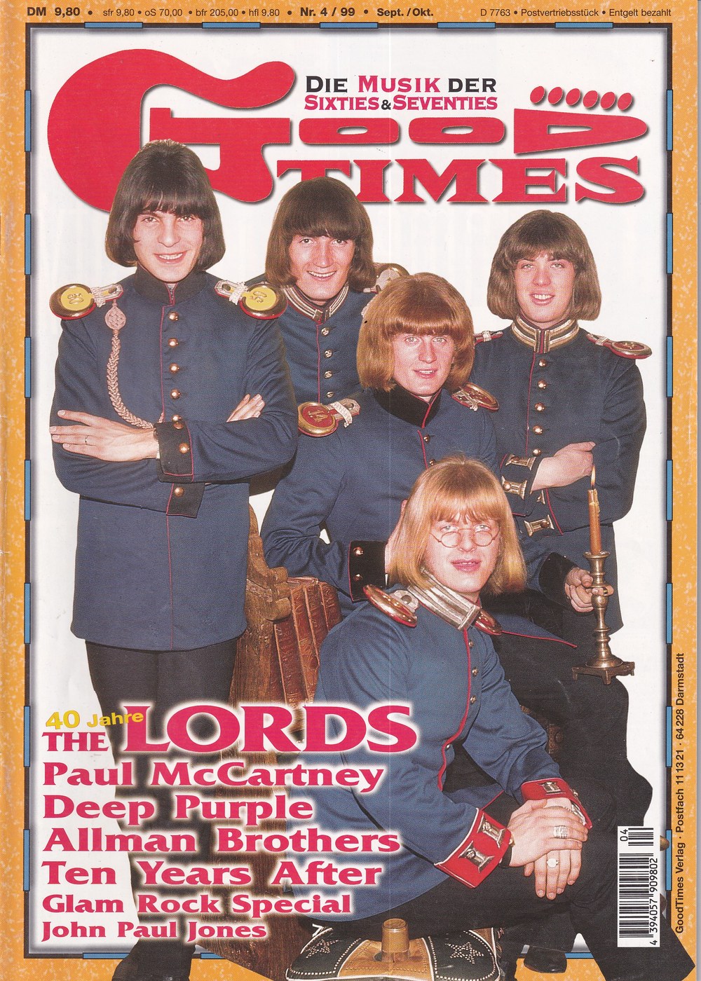 Good Times Edition Duitsland 1999-04 – Paul McCartney John Paul Jones The Lords Deep Purple Allman Brothers – Originele uitgave