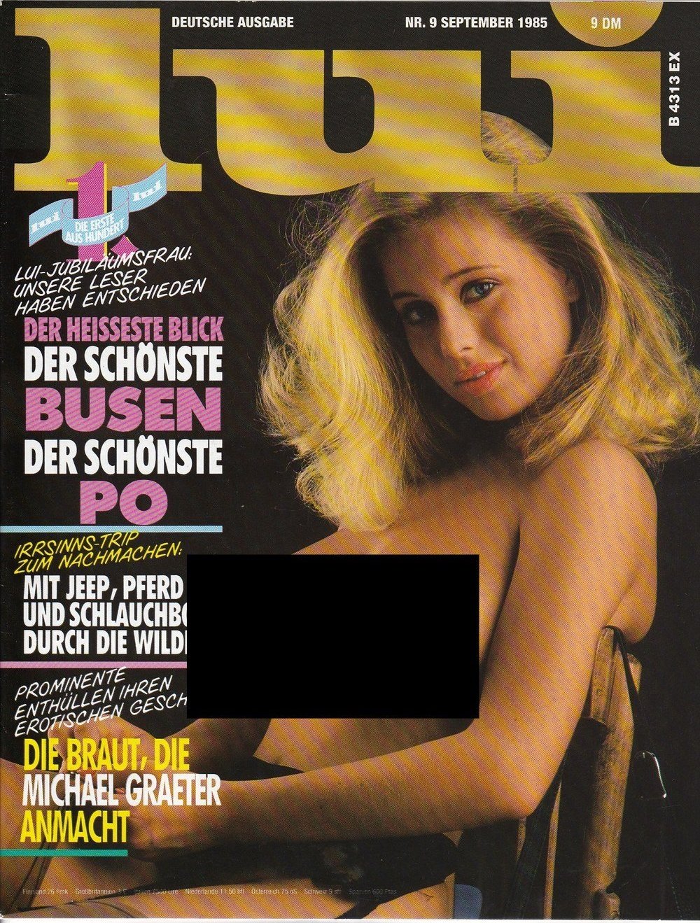 Lui Magazin Deutschland 1985-09 Michael Graeter