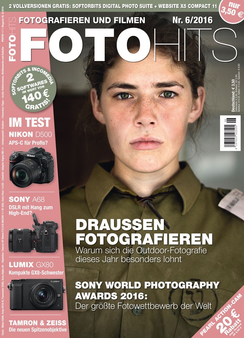 Foto Hits Deutschland 2016-06 Outdoor-Fotografie Nikon D500 Test Sony A68