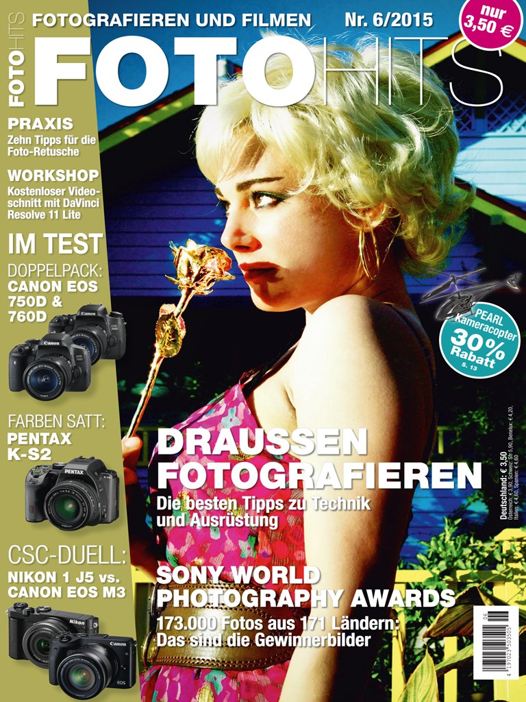 Foto Hits Deutschland 2015-06 Outdoor-Fotografie Fototechnik Fotoausrüstung