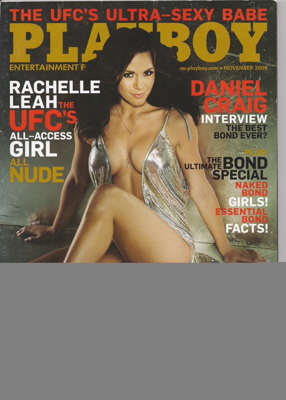 Playboy Revista USA 2008-11 – Rachelle Leah Daniel Craig – Edición original