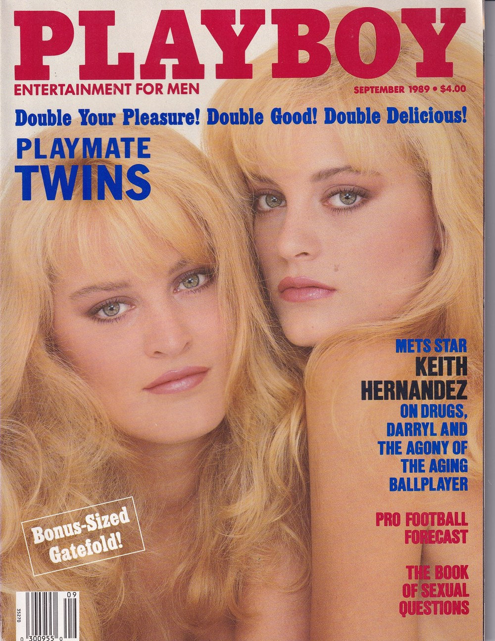 Playboy Rivista USA 1989-09 Keith Hernandez Edizione originale
