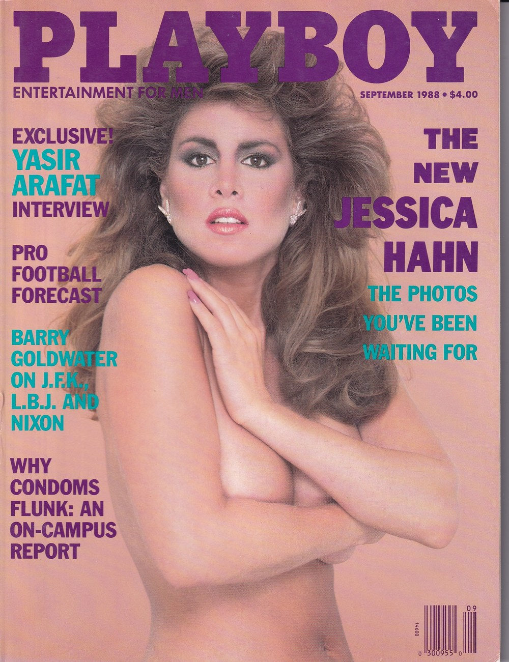 Playboy Rivista USA 1988-09 Jessica Hahn Yasir Arafat Barry Goldwater Edizione originale
