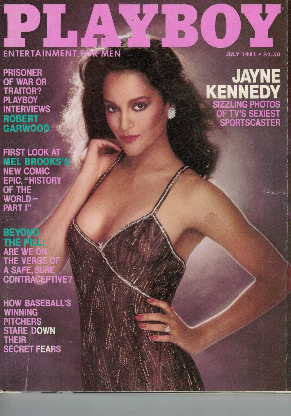 Playboy Magazin USA 1981-07 Jayne Kennedy Robert Garwood Mel Brooks