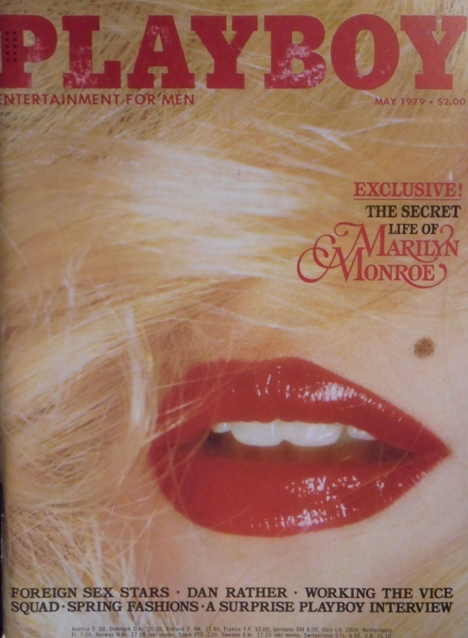 Playboy Magasin USA 1979-05 – Marilyn Monroe Dan Rather – Originalutgåva