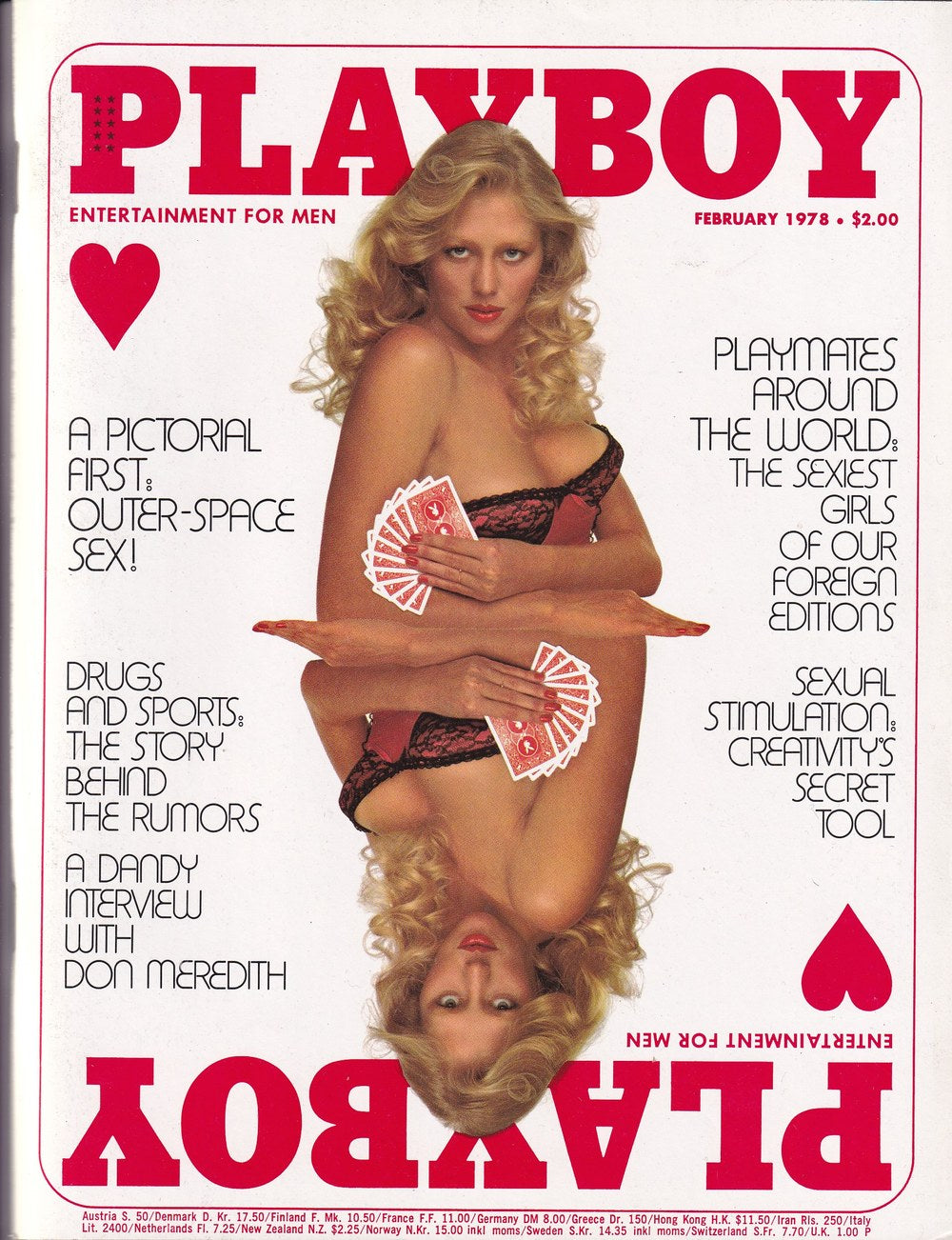 Playboy Revista USA 1978-02 Don Meredith Edición original