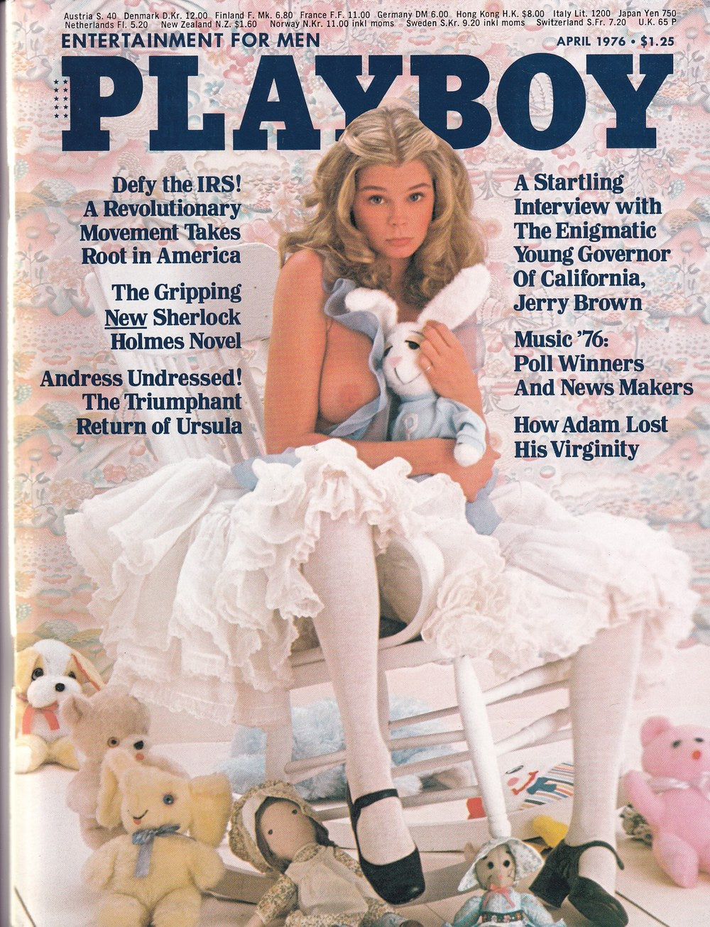 Playboy Revista USA 1976-04 Kristine DeBell Edición original