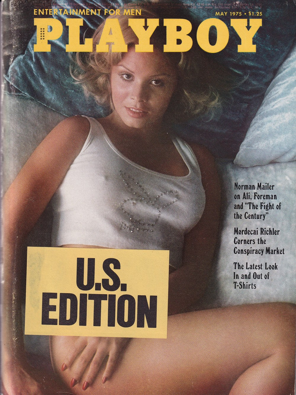 Playboy Revista USA 1975-05 Norman Mailer Muhammad Ali George Foreman Mordecai Richler Edición original
