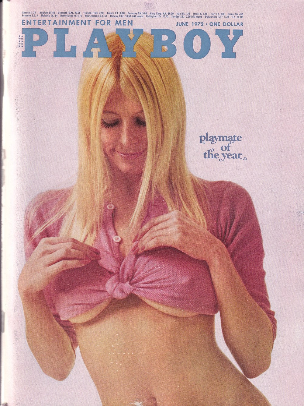 Playboy Revista USA 1972-06 Liv Lindeland Edição original