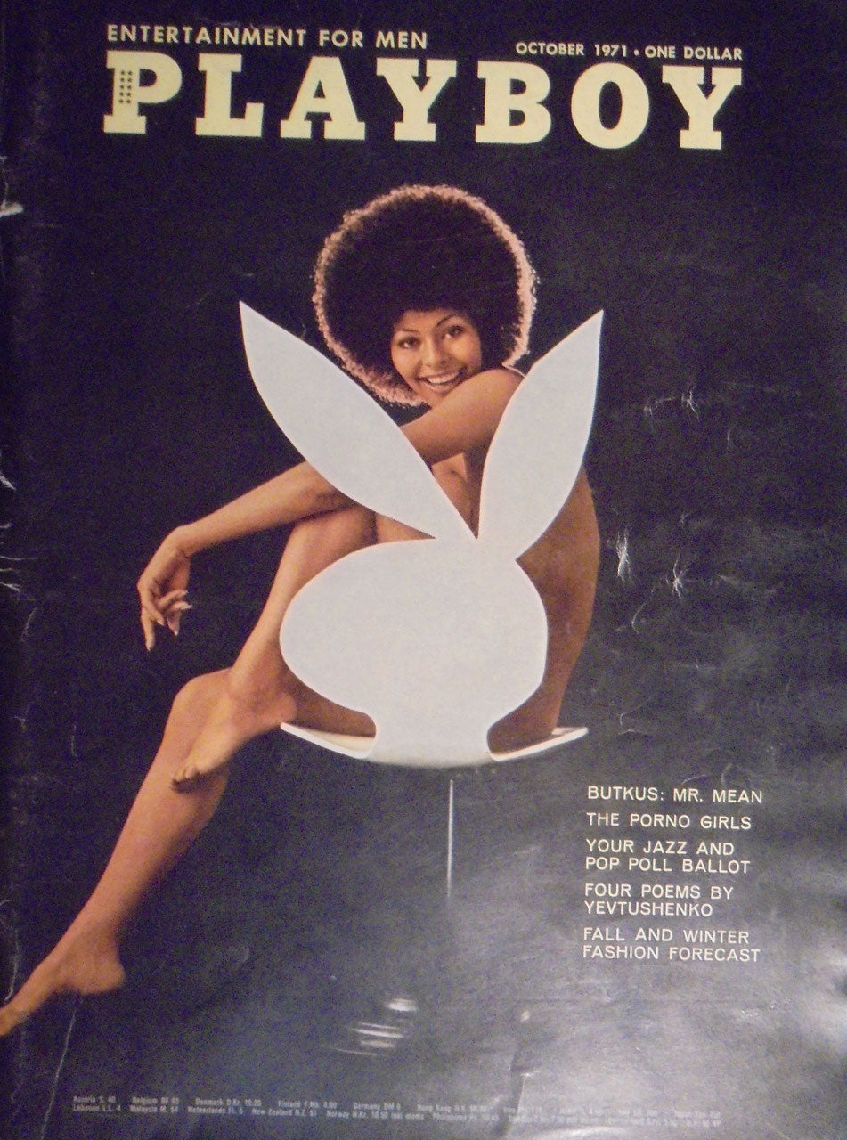 Playboy Revista USA 1971-10 – Darine Stern Dick Butkus Yevgeny Yevtushenko – Edição original