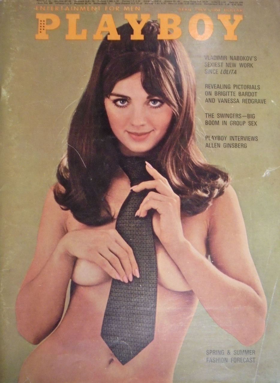 Playboy Magazine USA 1969-04 – Allen Ginsberg Vladimir Nabokov Brigitte Bardot Vanessa Redgrave – Édition originale