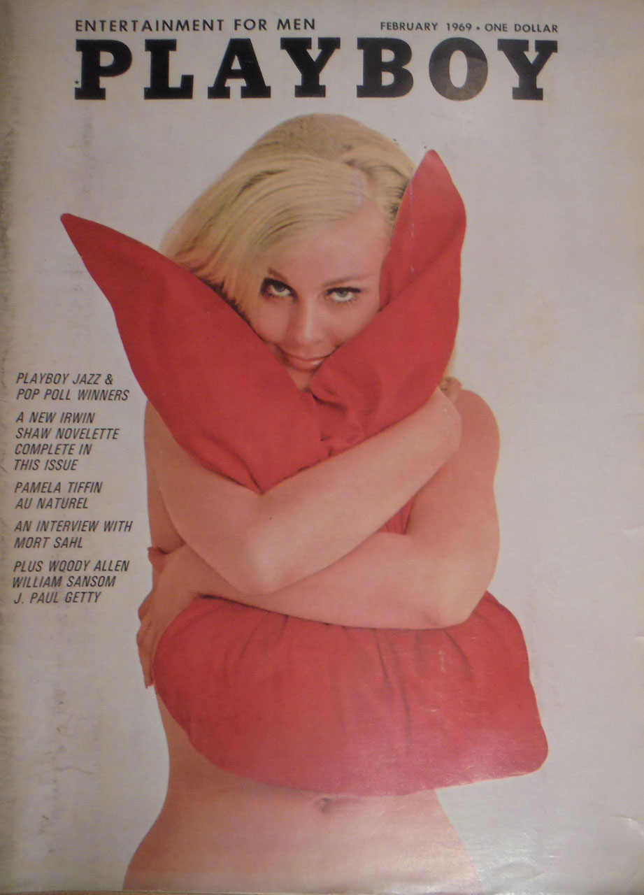 Playboy Magazine USA 1969-02 – Pamela Tiffin Irwin Shaw Mort Sahl Woody Allen William Sansom – Édition originale