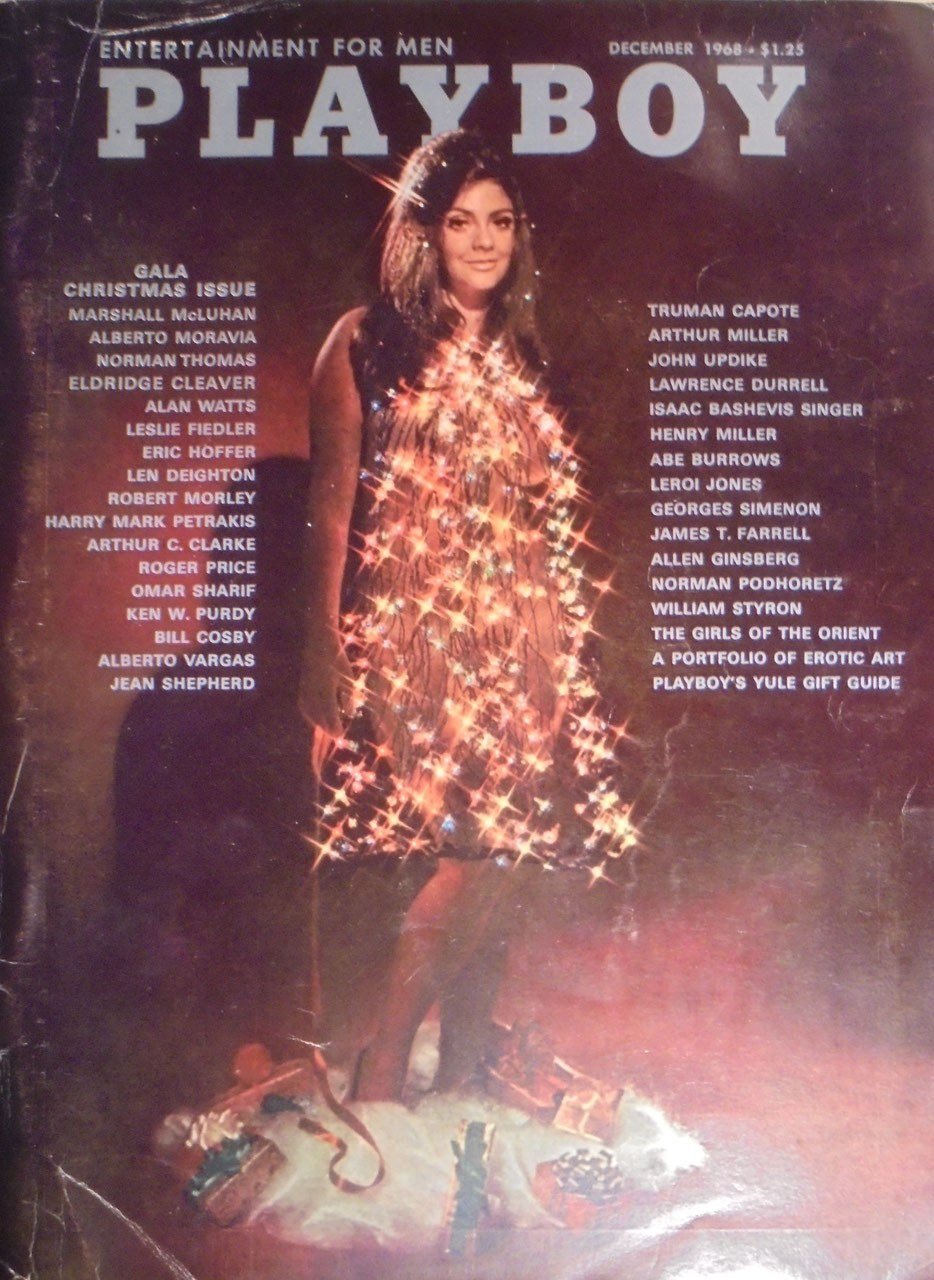 Playboy Magazin USA 1968-12 Marshall McLuhan Alberto Moravia Norman Thomas Eldridge Cleaver Alan Watts