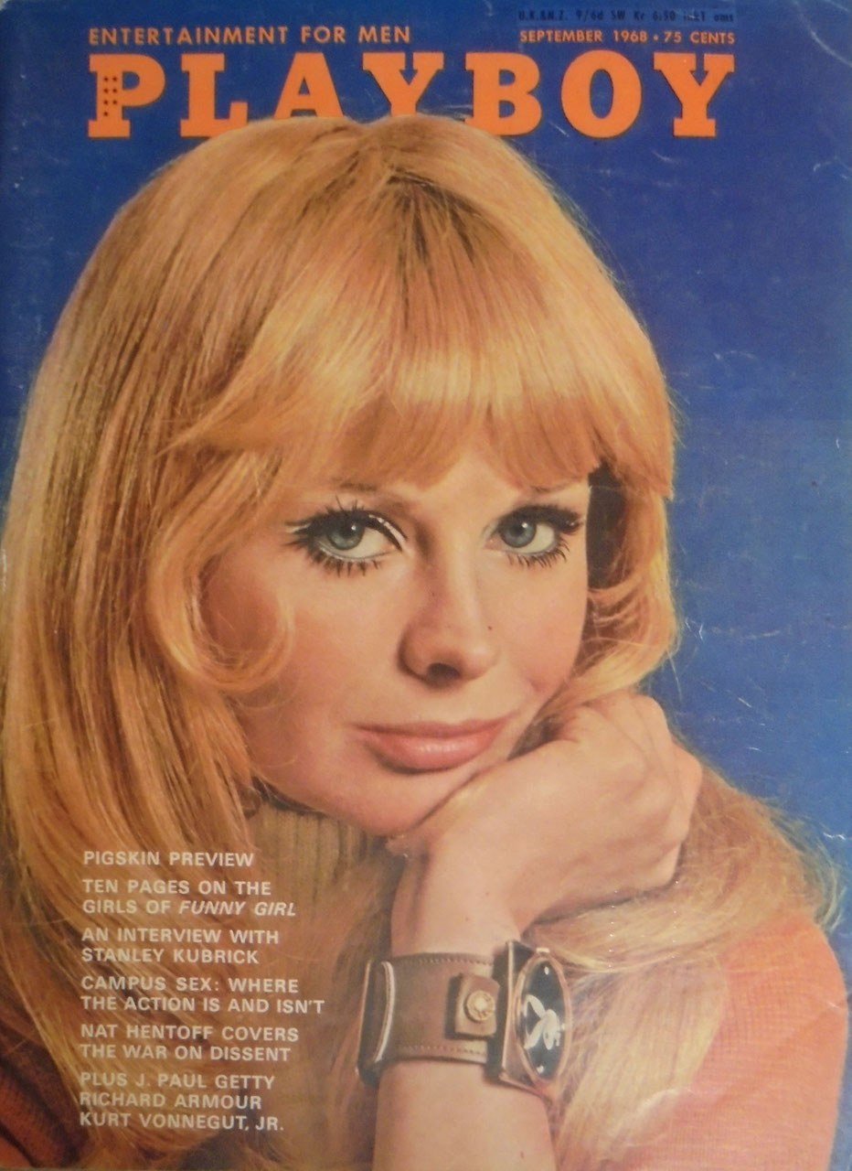 Playboy Magazine USA 1968-09 – Stanley Kubrick J. Paul Getty Richard Armour Kurt Vonnegut Jr. Nat Hentoff – Édition originale