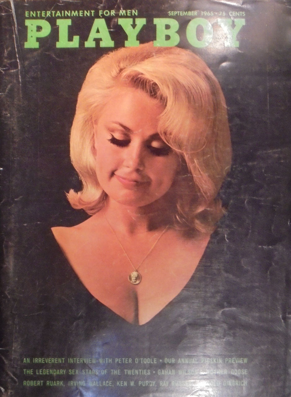 Playboy Magazine USA 1965-09 – Peter O'Toole Robert Ruark Irving Wallace Ken W. Purdy Ray Russell – Édition originale