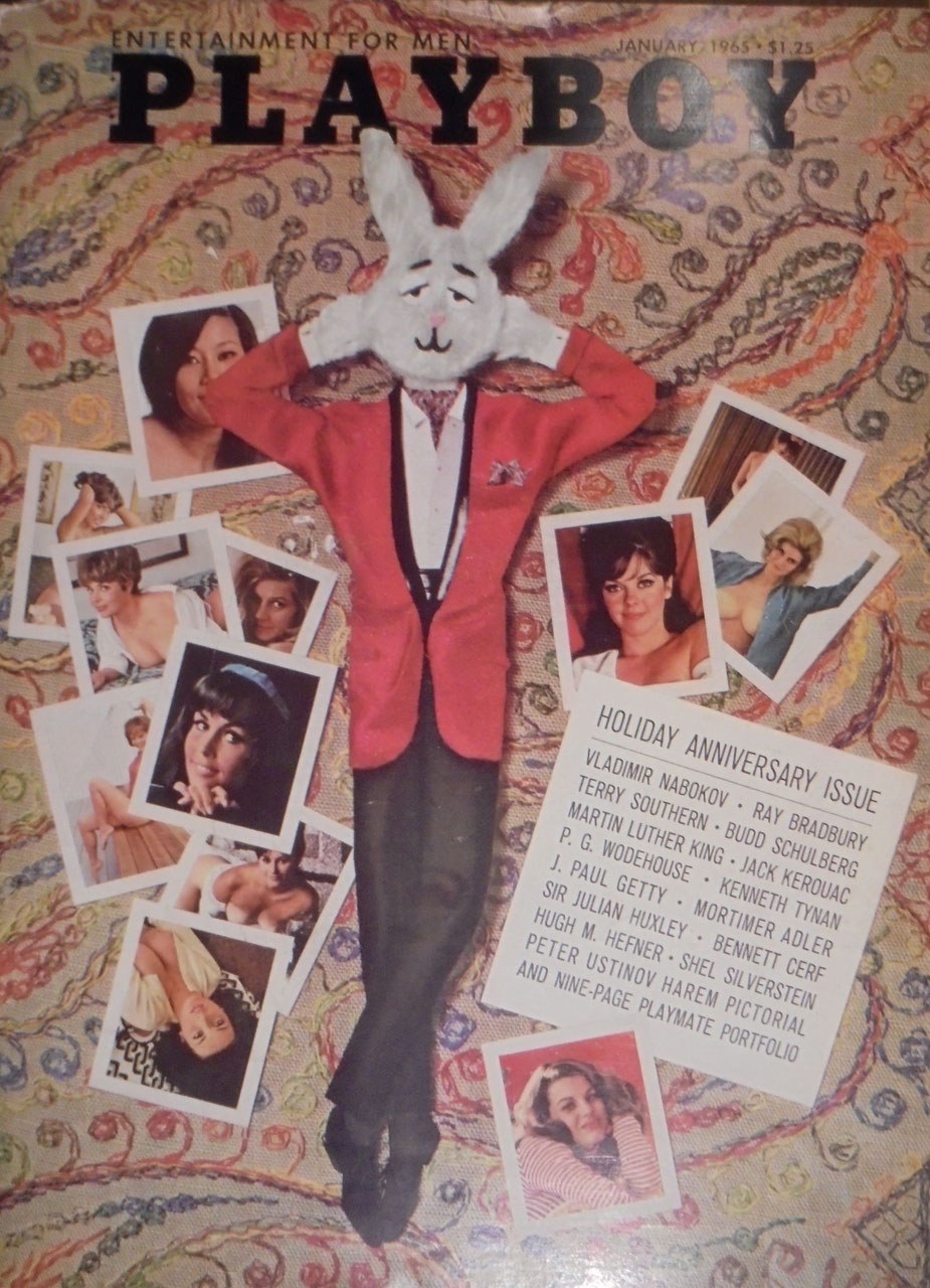 Playboy Tijdschrift USA 1965-01 Vladimir Nabokov Ray Bradbury Terry Southern Budd Schulberg Martin Luther King Originele uitgave