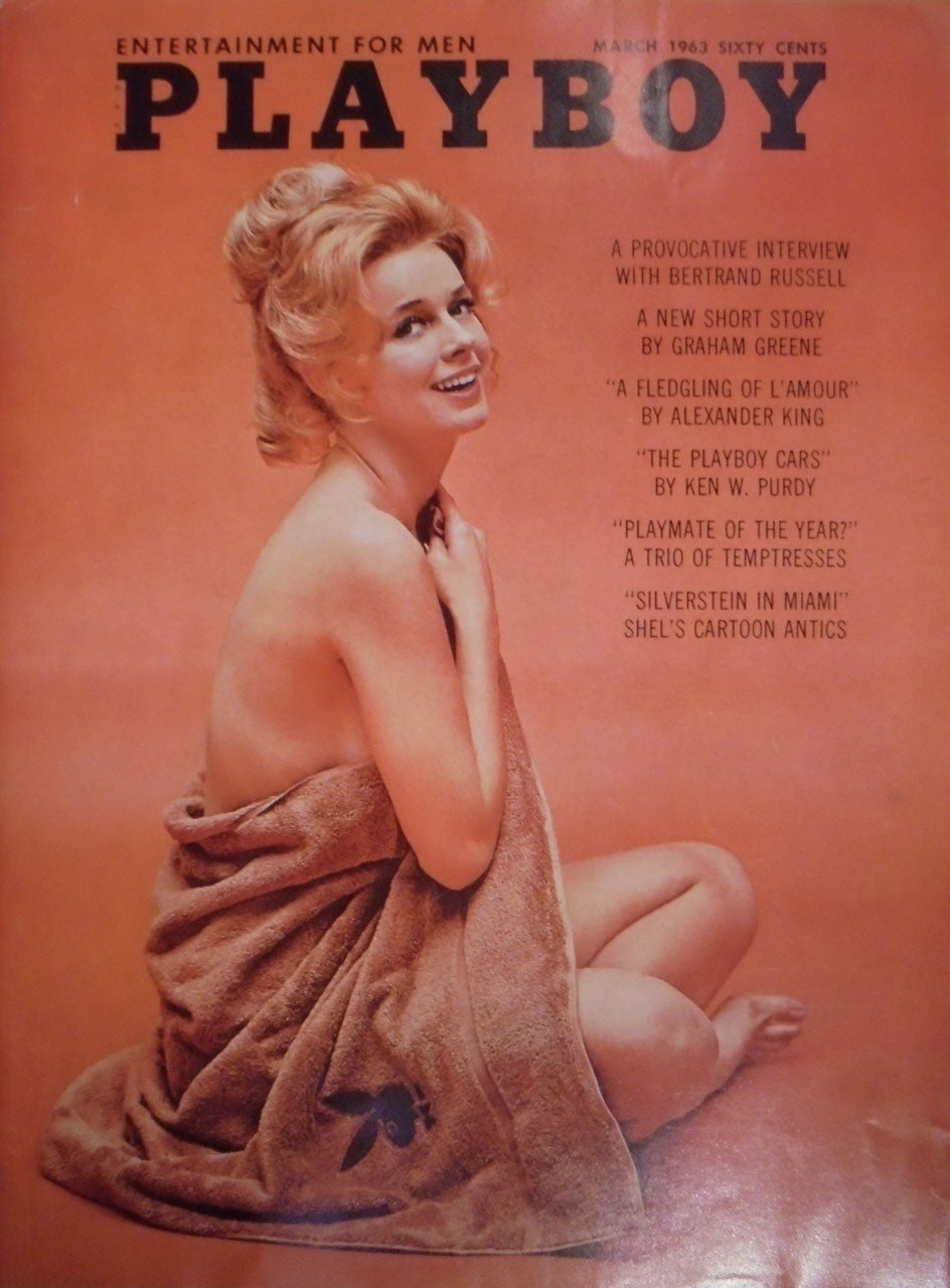 Playboy Magazine USA 1963-03 – Bertrand Russell Graham Greene Alexander King Ken W. Purdy – Édition originale