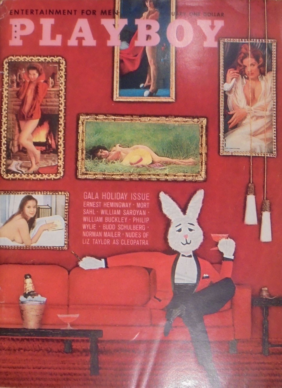 Playboy Magasin USA 1963-01 Ernest Hemingway Mort Sahl William Saroyan William Buckley Philip Wylie Originalutgåva