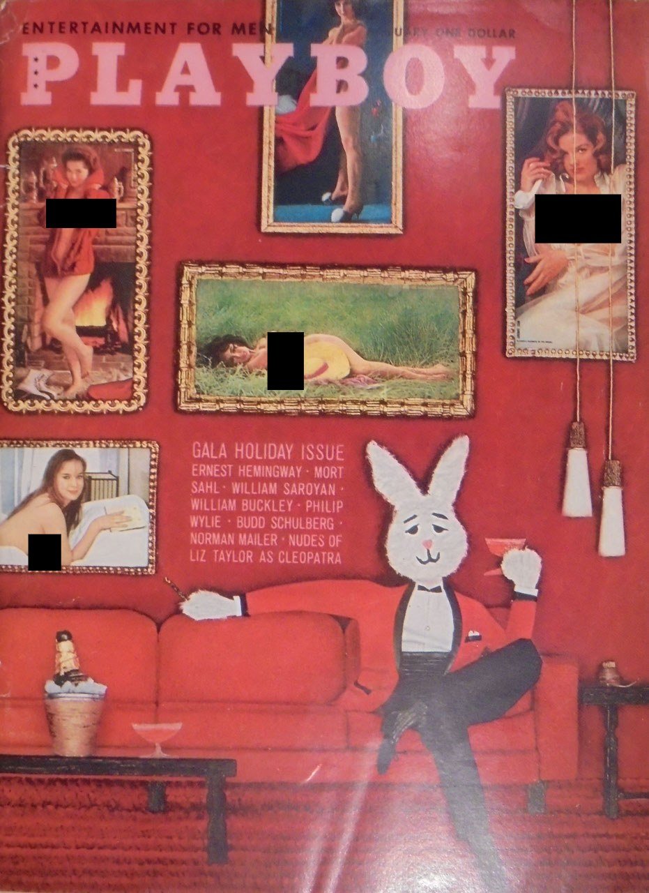 Playboy Revista USA 1963-01 Ernest Hemingway Mort Sahl William Saroyan William Buckley Philip Wylie Edición original
