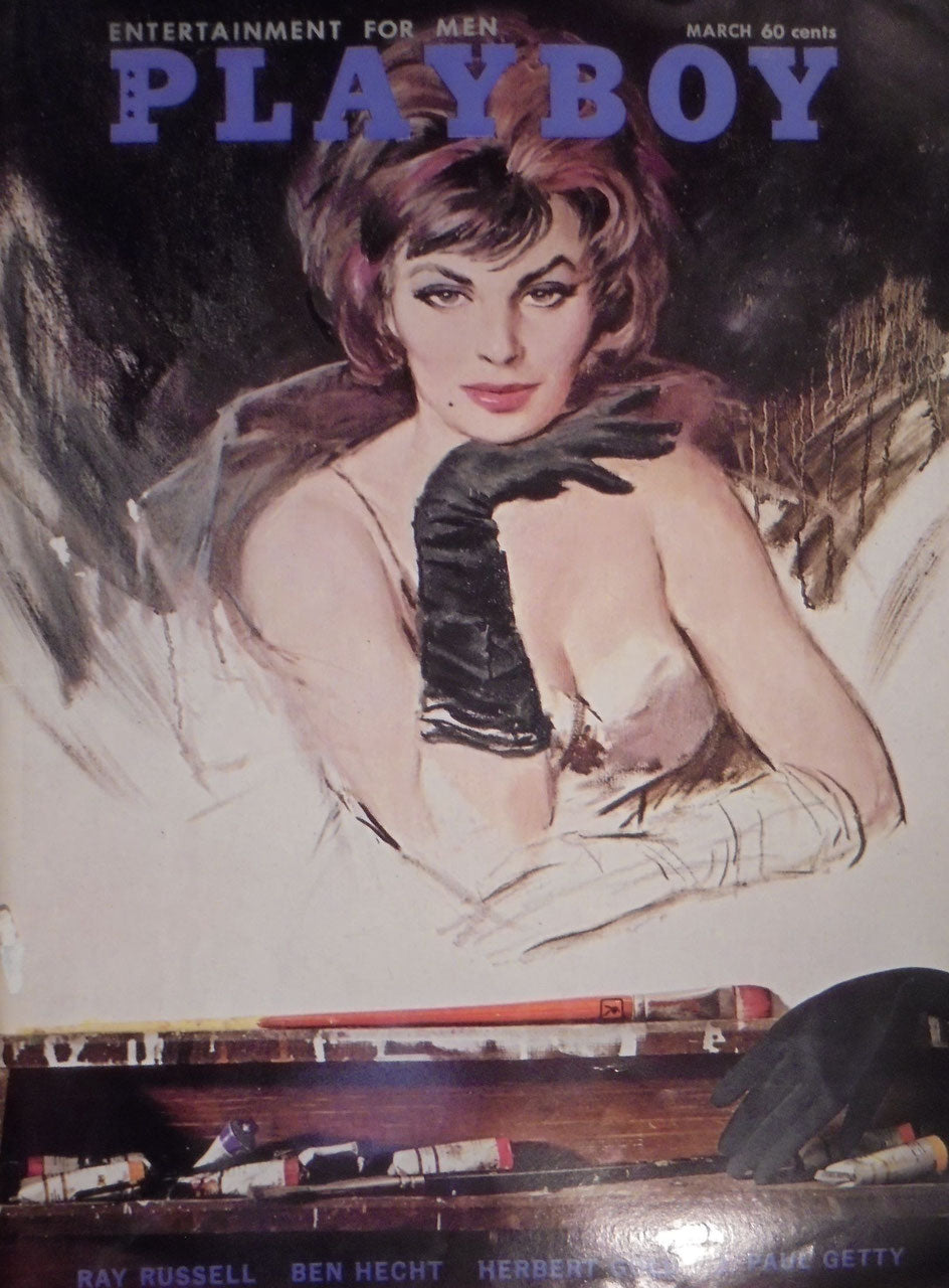 Playboy Magazin USA 1962-03 Ray Russell Ben Hecht J. Paul Getty