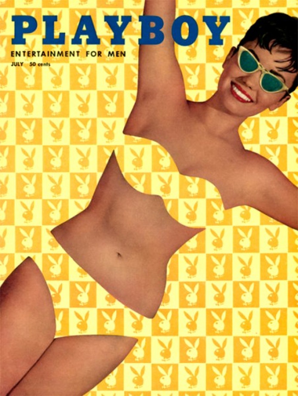 Playboy Magazin USA 1958-07 Playboy Männermagazin Vintage