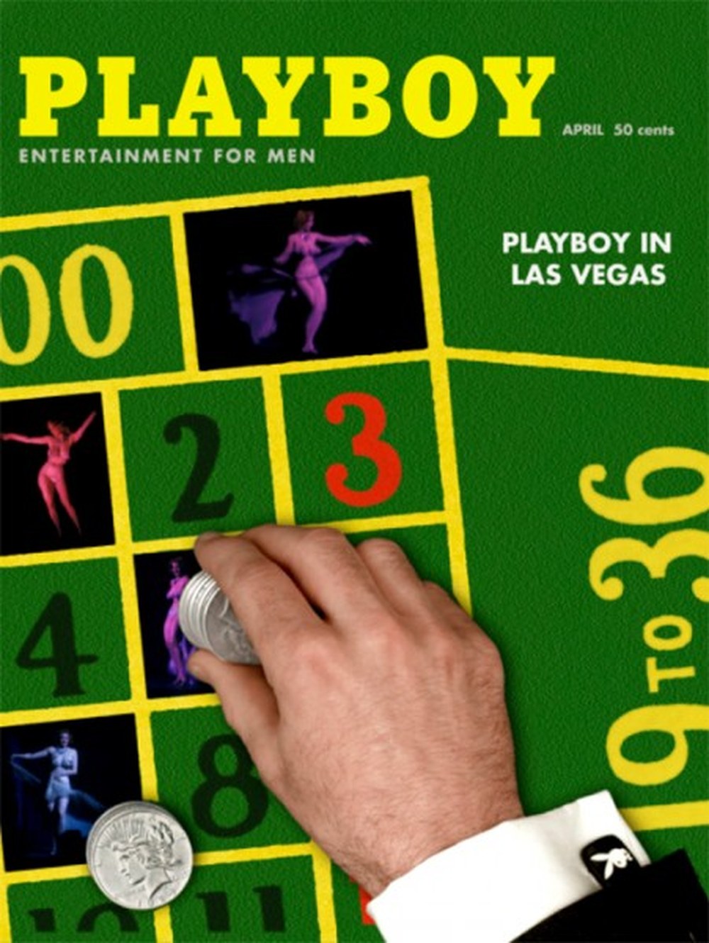 Playboy Magasin USA 1958-04 Originalutgåva
