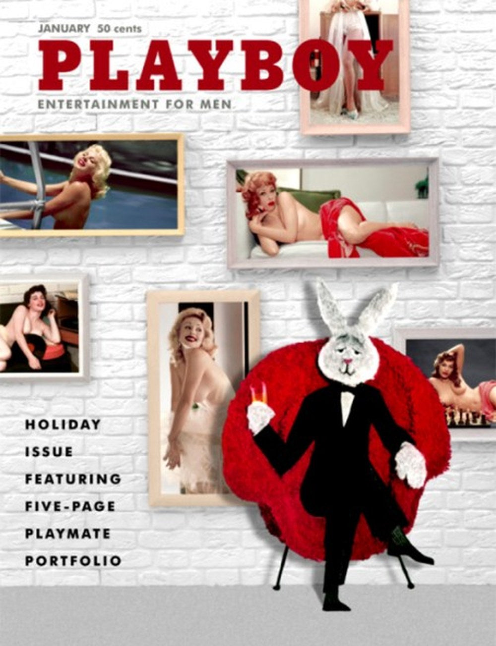 Playboy Magasin USA 1958-01 Originalutgåva