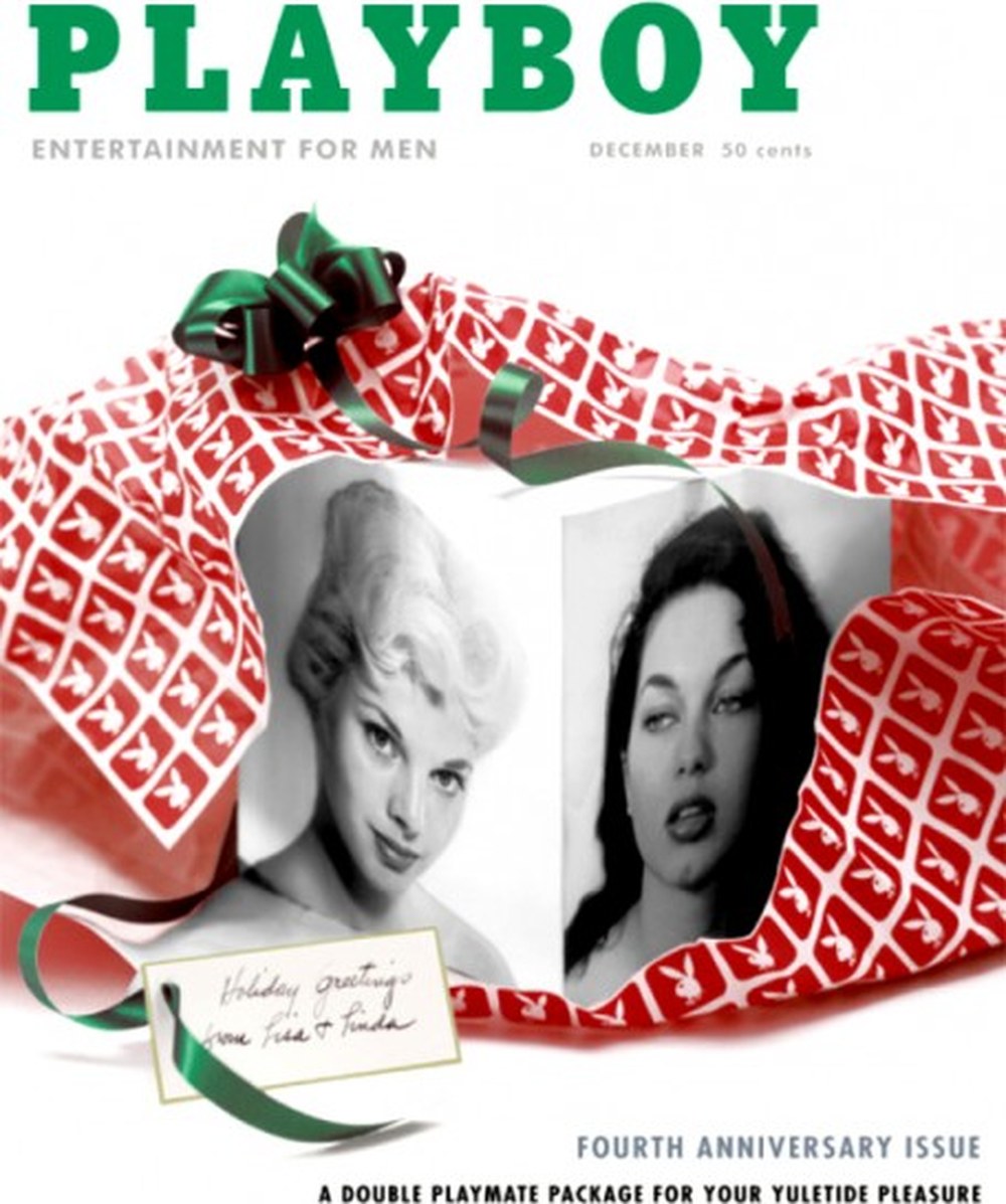 Playboy Revista USA 1957-12 Lisa Winters Linda Vargas Edición original