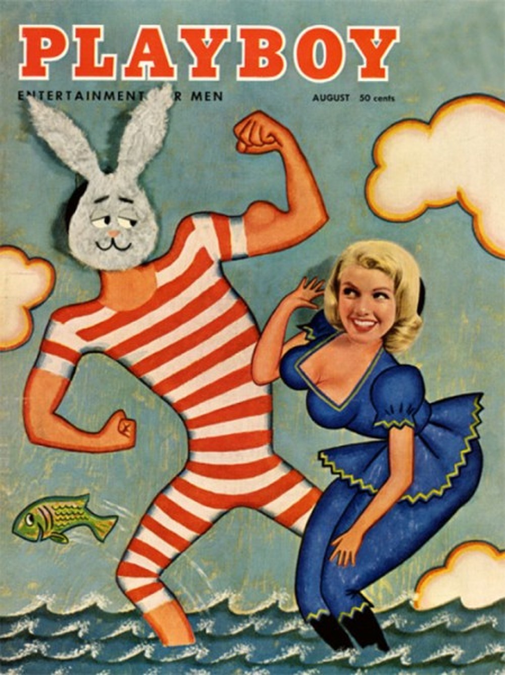Playboy Revista USA 1957-08 Edição original