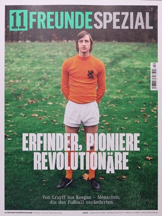 11 Freunde Spezial Revista Alemanha 2026-02 – Johan Cruyff Kevin Keegan – Edição original