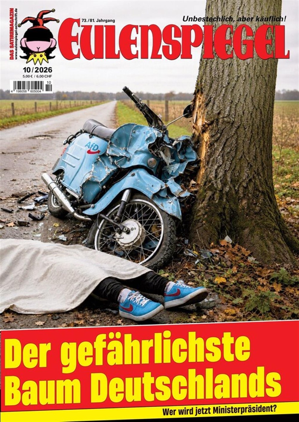Eulenspiegel Magasin Tyskland 2026-10 – AfD – Originaludgave