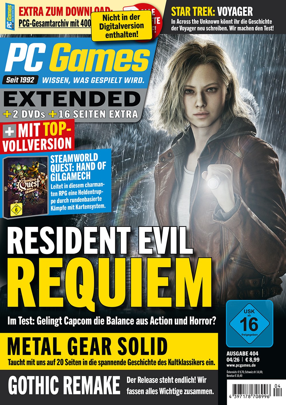 PC Games Extended Magazin Deutschland 2026-04 Resident Evil Requiem Capcom Action-Horror