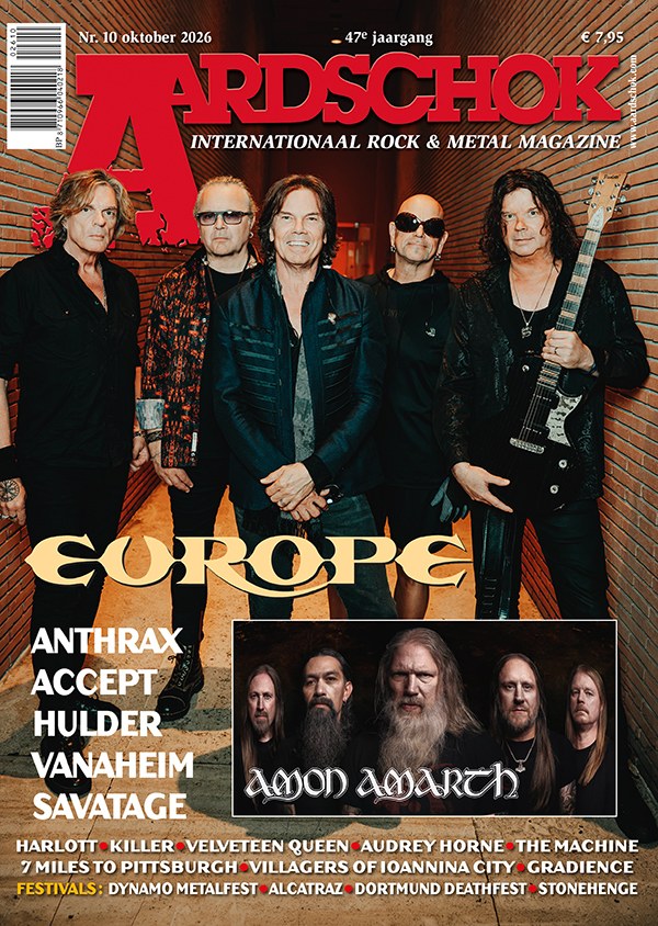 Aardschok Magazin Niederlande 2026-10 Europe Amon Amarth Anthrax Accept Hulder