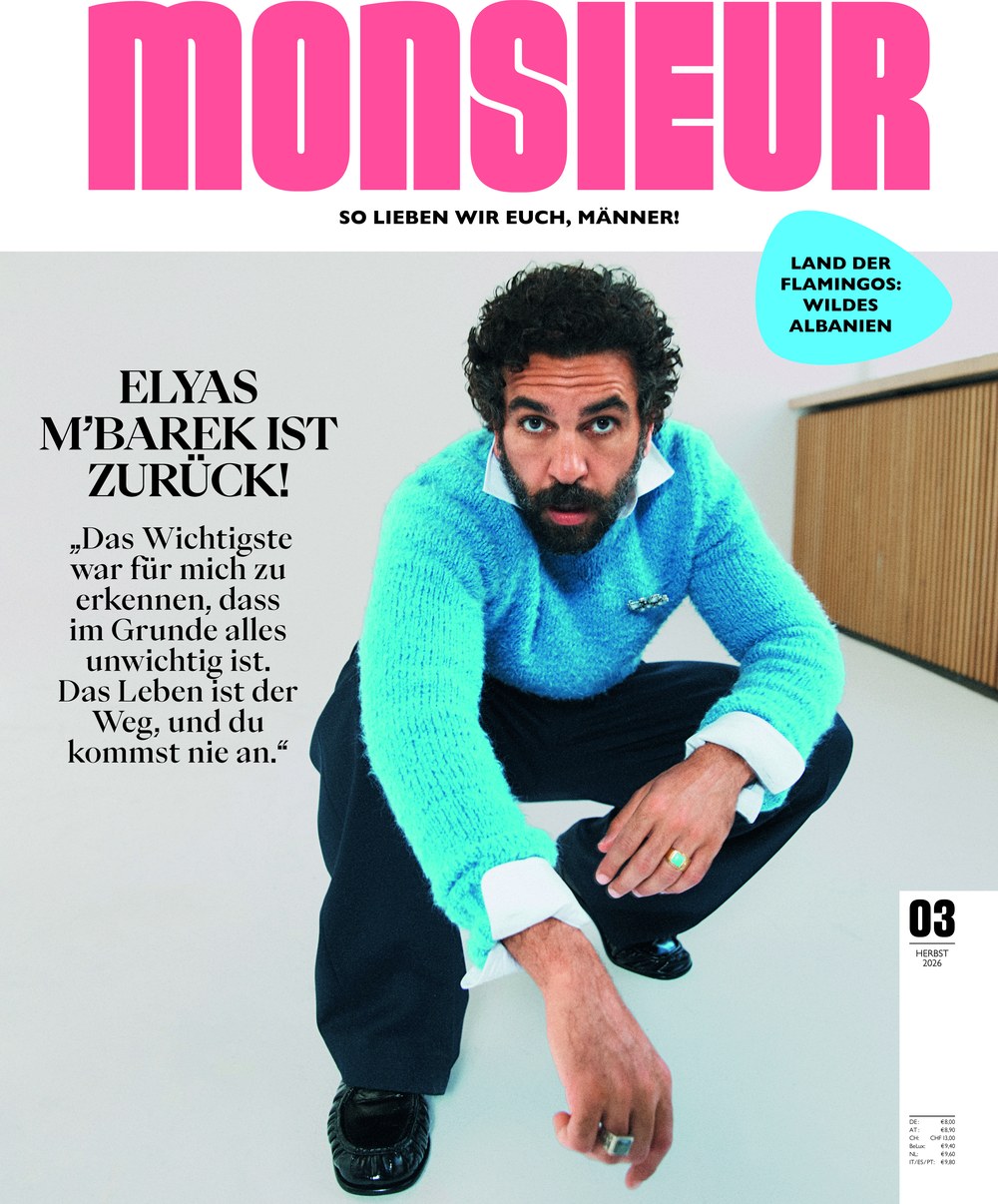 Monsieur Rivista Germania 2026-03 – Elyas M'Barek – Edizione originale