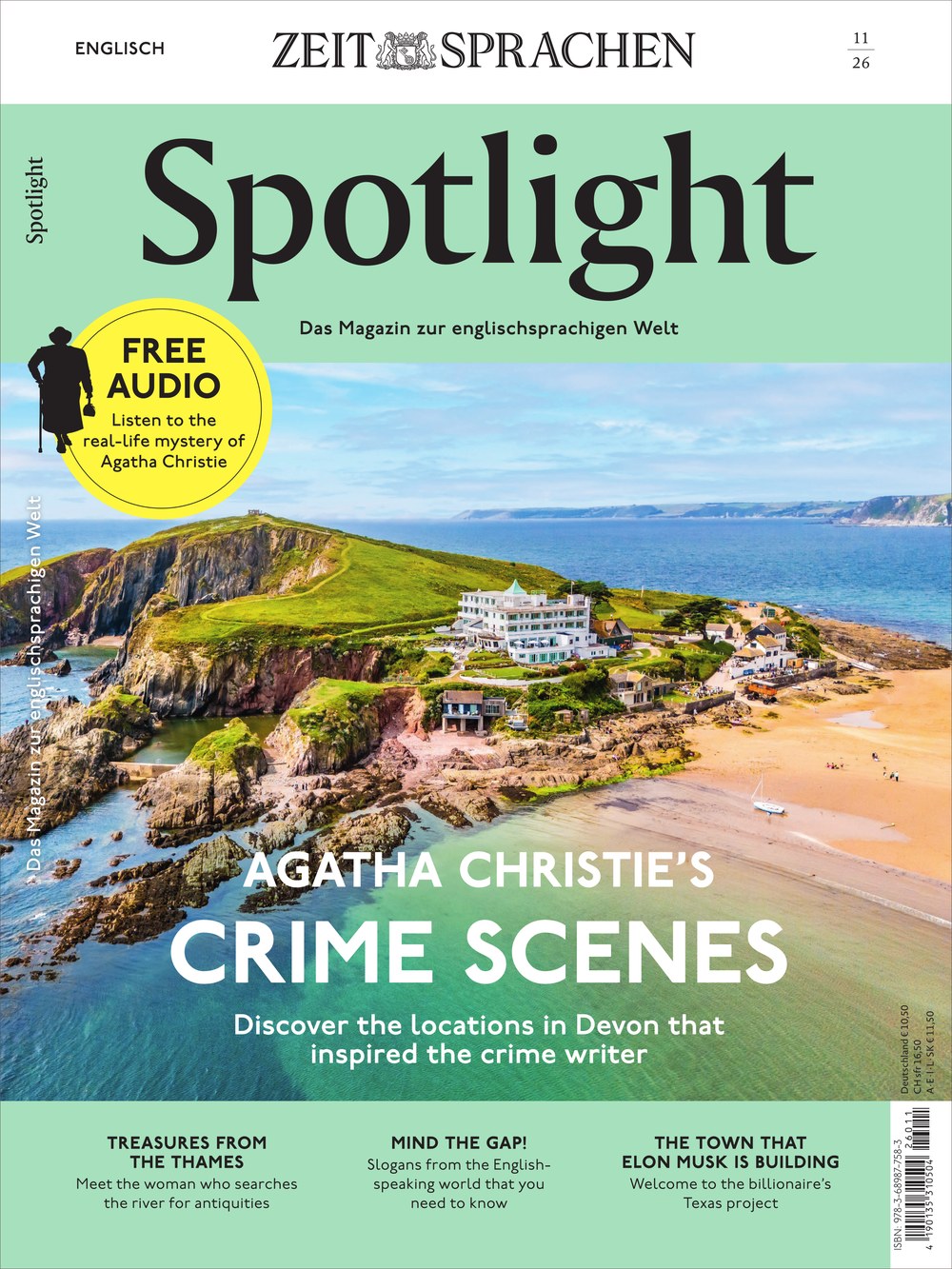 Spotlight Rivista Germania 2026-11 – Agatha Christie Elon Musk – Edizione originale