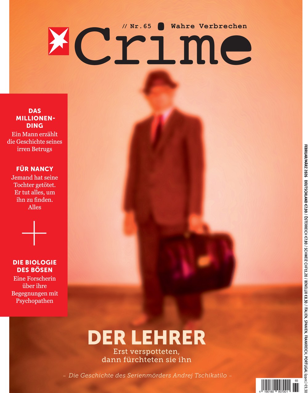 Stern Crime Revista Alemania 2026-65 – Andrej Tschikatilo – Edición original