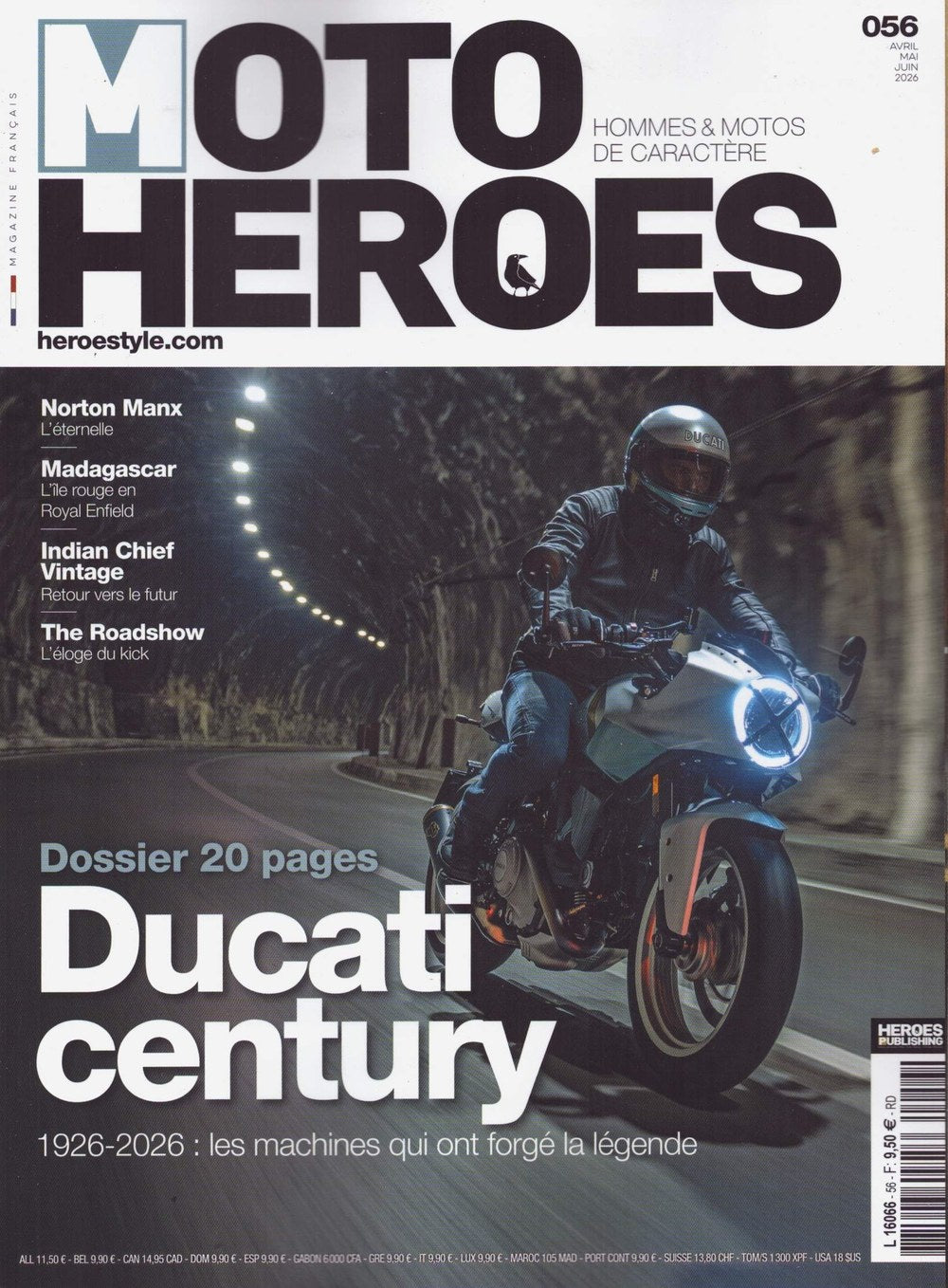 Moto Heroes Revista Francia 2026-56 Edición original