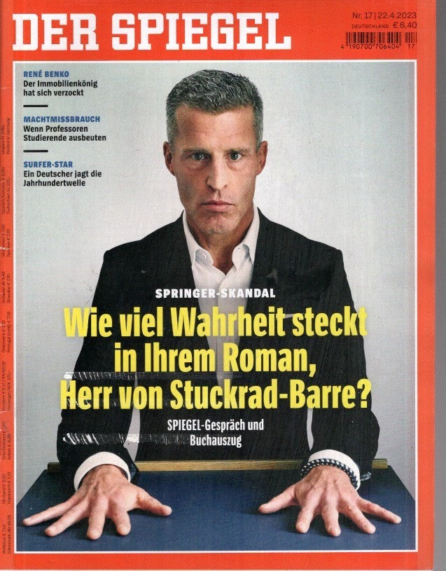Der Spiegel Tijdschrift Duitsland 2023-17 – René Benko – Originele uitgave