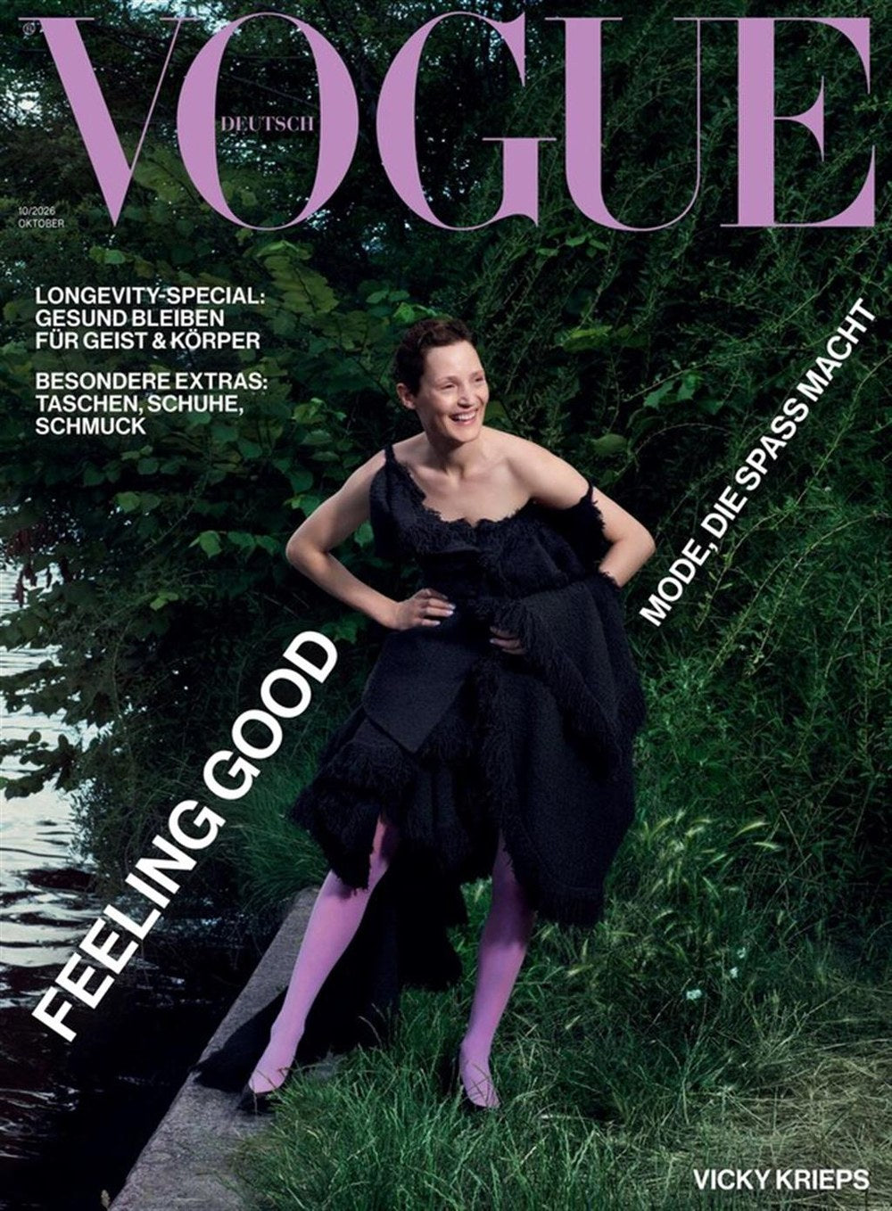 Vogue Revista Alemanha 2026-10 – Vicky Krieps – Edição original