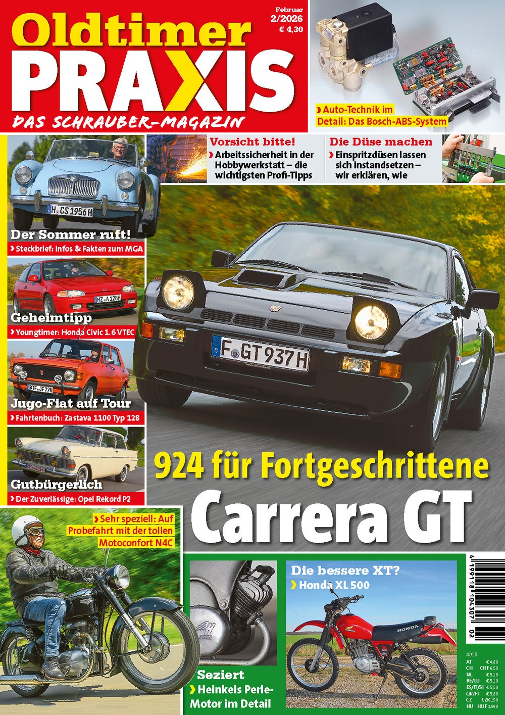 Oldtimer Praxis Magasin Tyskland 2026-02 Originaludgave