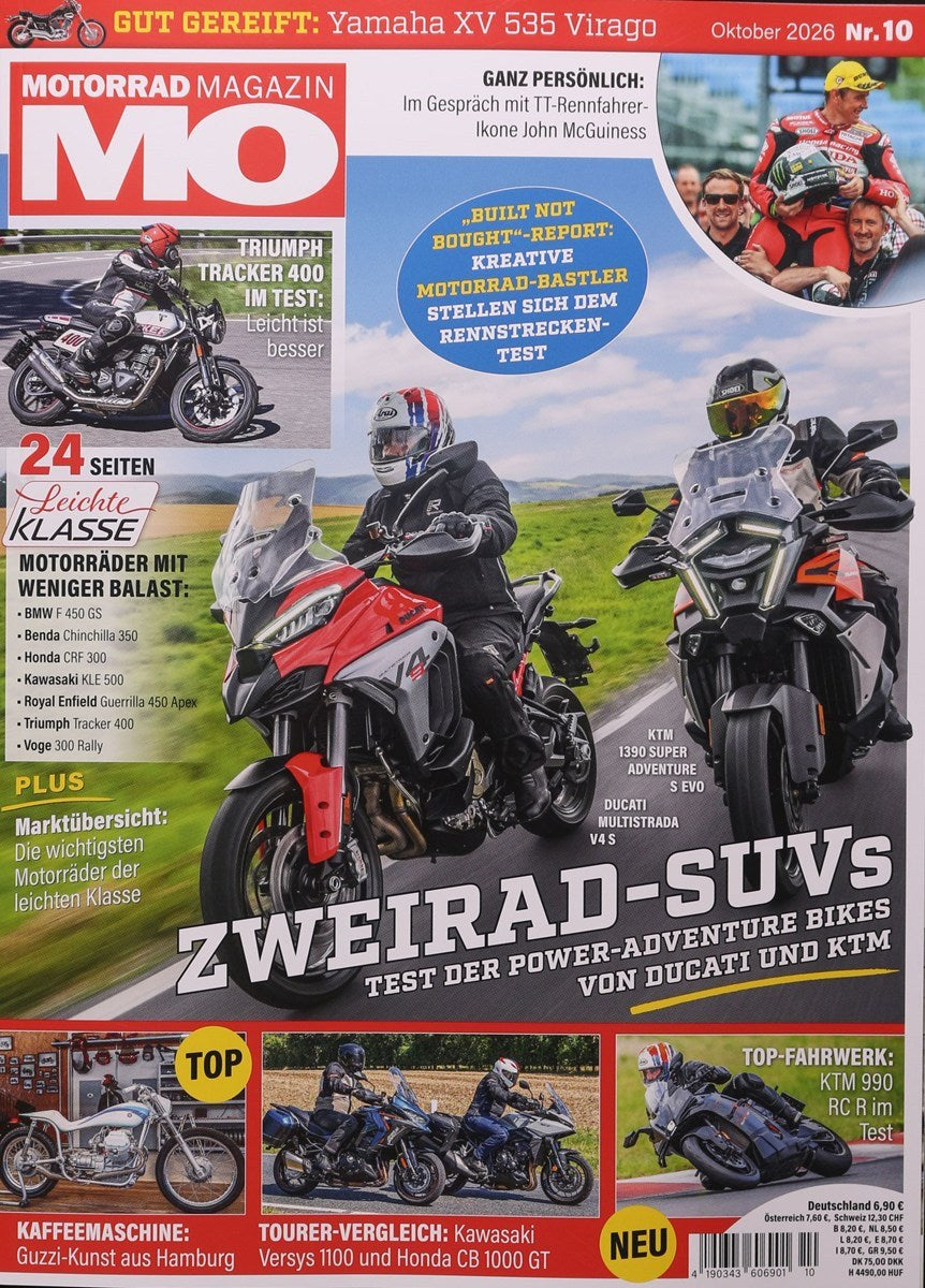 MO Motorrad Magasin Tyskland 2026-10 – John McGuiness – Originaludgave
