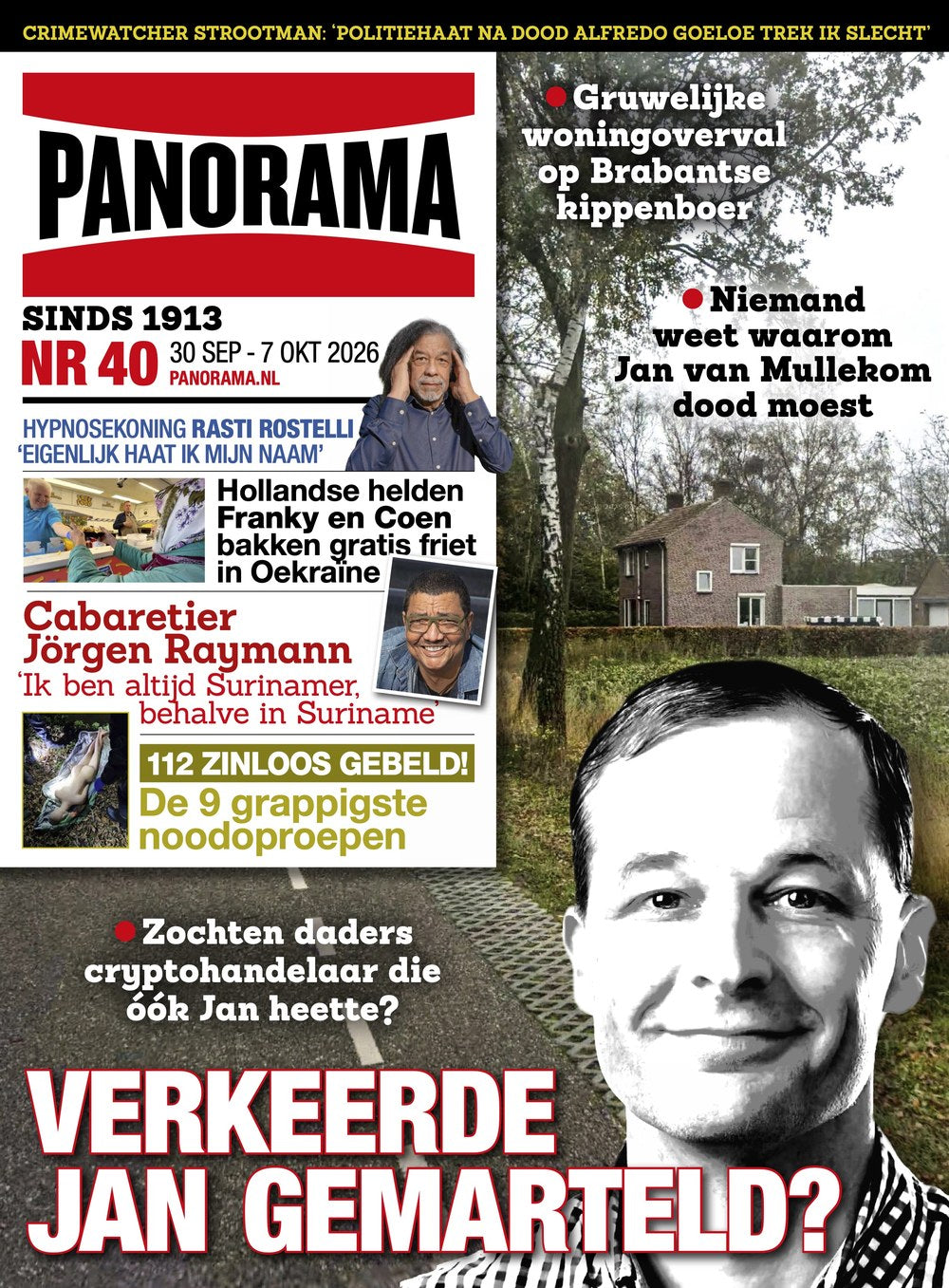 Panorama Magazin Niederlande 2026-40 Jan Van Mullekom Rasti Rostelli Jörgen Raymann