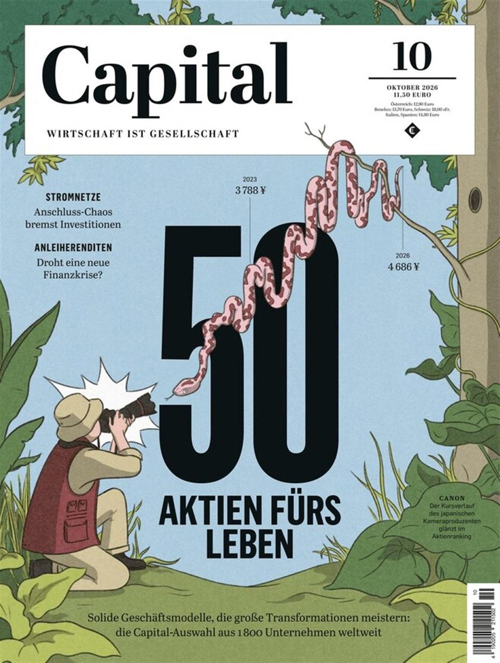 Capital Magazin Deutschland 2026-10 Aktienauswahl Langfristiges Investment Stromnetze