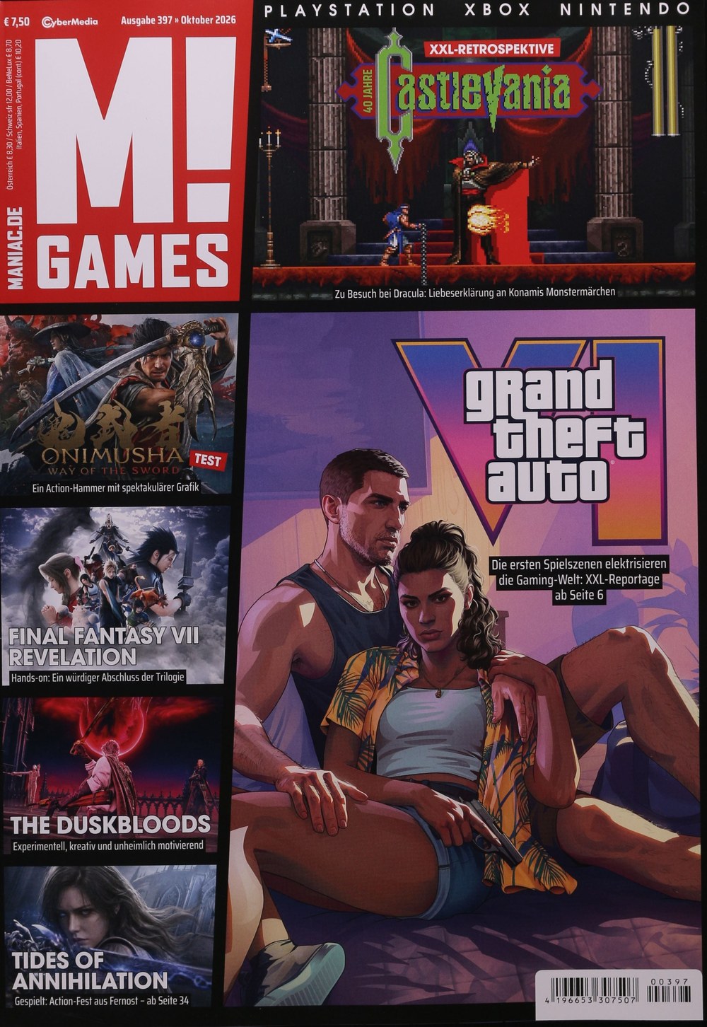 M Games Revista Alemania 2026 Edición original