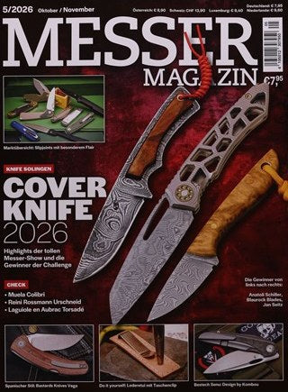 Messer Magazin 2026-05 Anatoli Schiller Bluemic Bluhm Jan Seitz