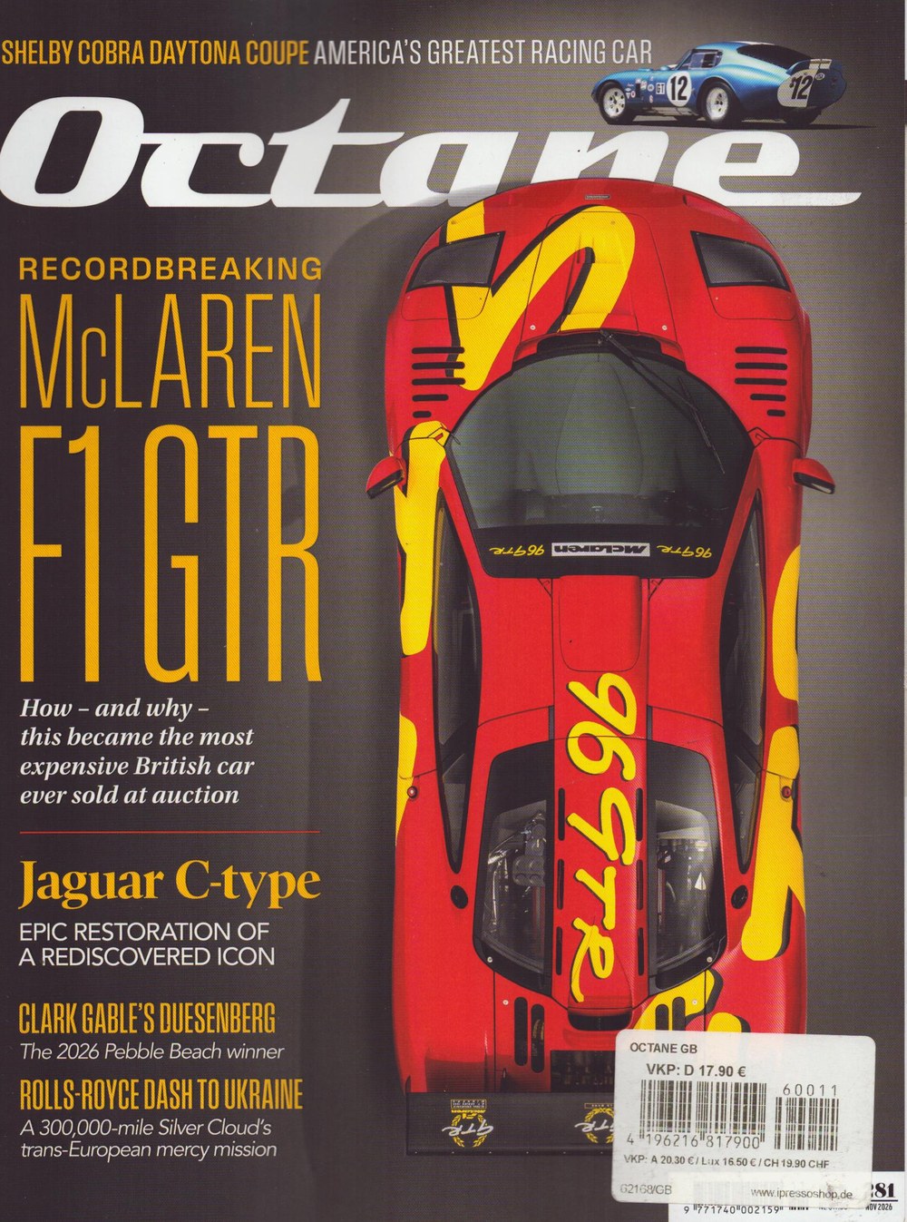 Octane Magazin Deutschland 2026-11 Clark Gable