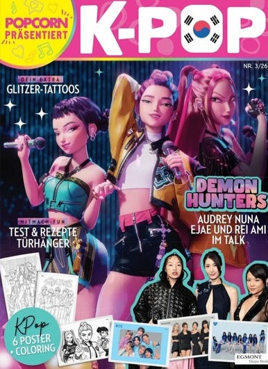 Popcorn Präsentiert 2026-03 – K-Pop Audrey Nuna Ejae Rei Ami Demon Hunters – Edizione originale